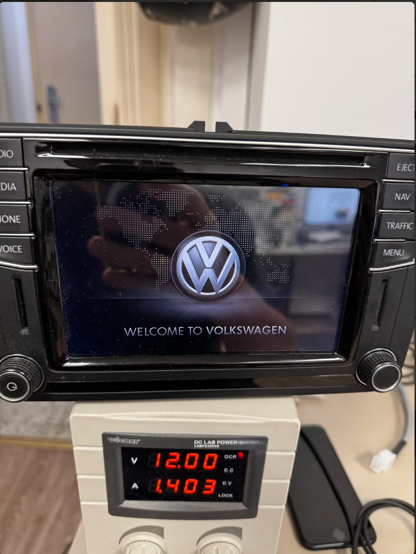 VW Discover Media Navi Radio car radio MIB STD2 T6, Caddy etc. refurbished