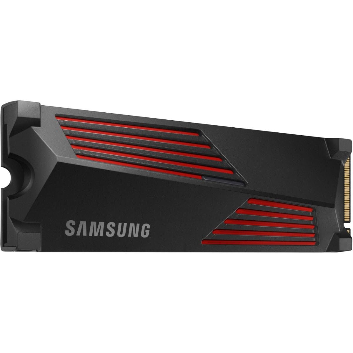 Samsung 990 PRO NVMe M.2 SSD, 2 TB, PCIe 4.0, 7,450 MB/s Read, 6,900 MB/s Write, Internal SSD, Internal SSD for Gaming and Video Editing, Black, MZ-V9P2T0BW 