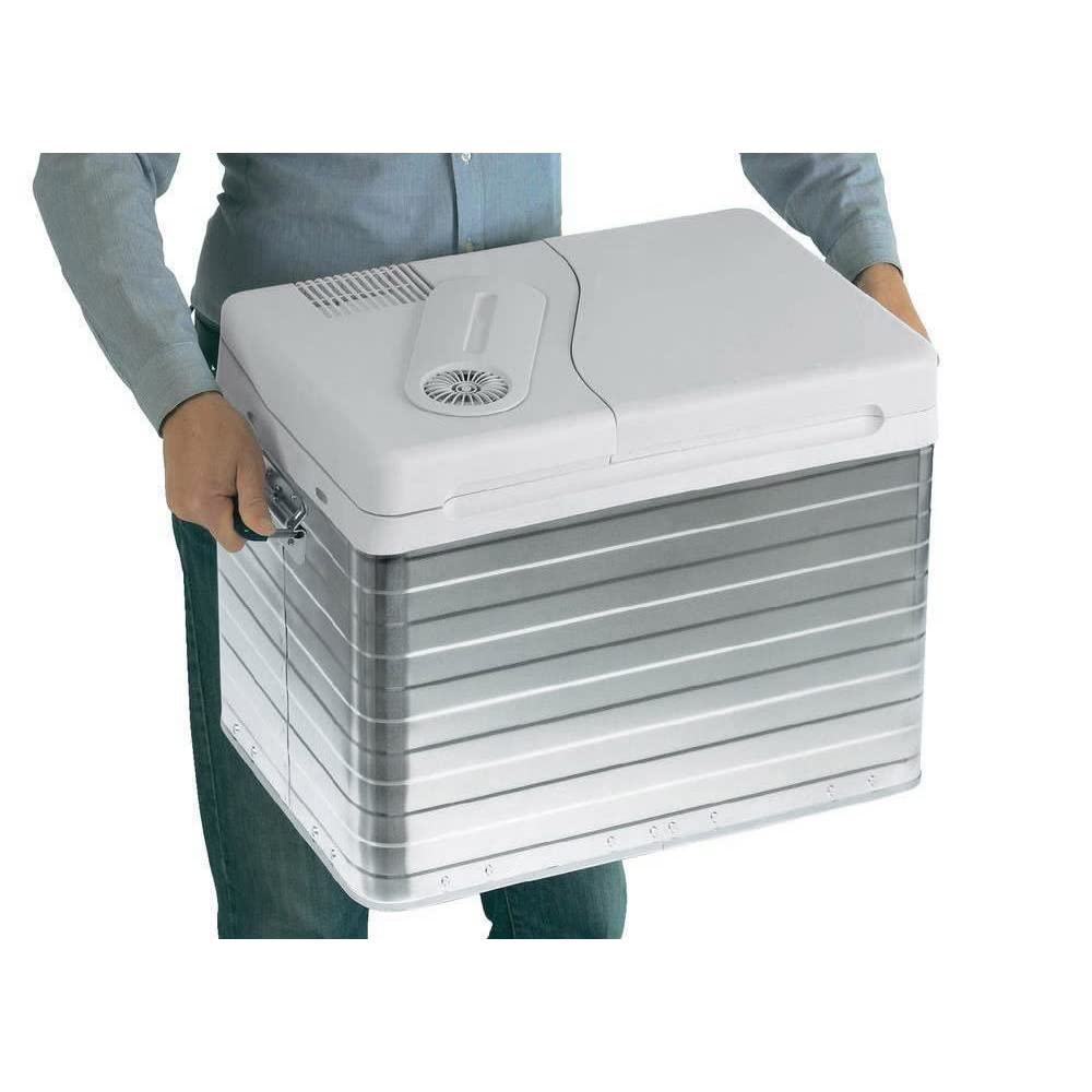 Mobicool MQ40A electric cooler, aluminum, MQ40A, mini fridge for car, work, truck and campsite 