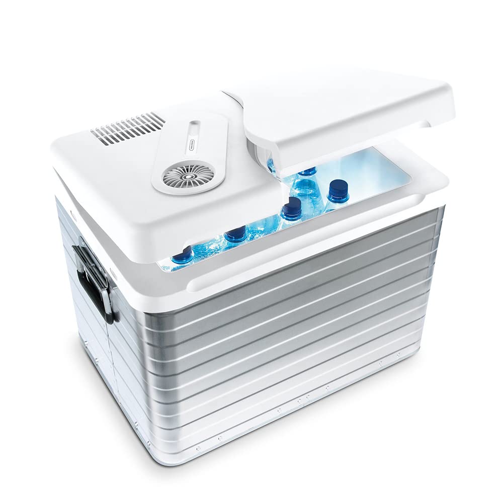 Mobicool MQ40A electric cooler, aluminum, MQ40A, mini fridge for car, work, truck and campsite 