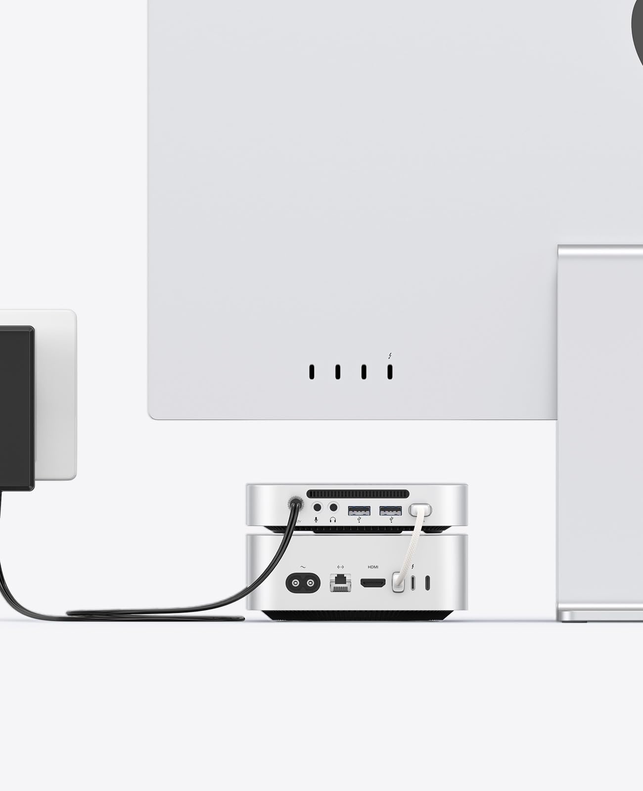 ORICO Minimata 1TB Storage &amp; Docking Station, External SSD Expansion for Mac mini M4, up to 1000MB/s, USB 3.2/SD/TF/Audio Ports, Seamless Design - M4Max 