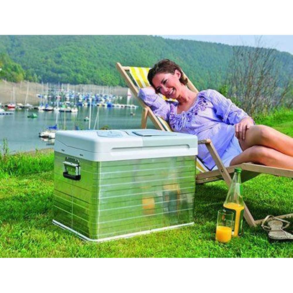 Mobicool MQ40A electric cooler, aluminum, MQ40A, mini fridge for car, work, truck and campsite 