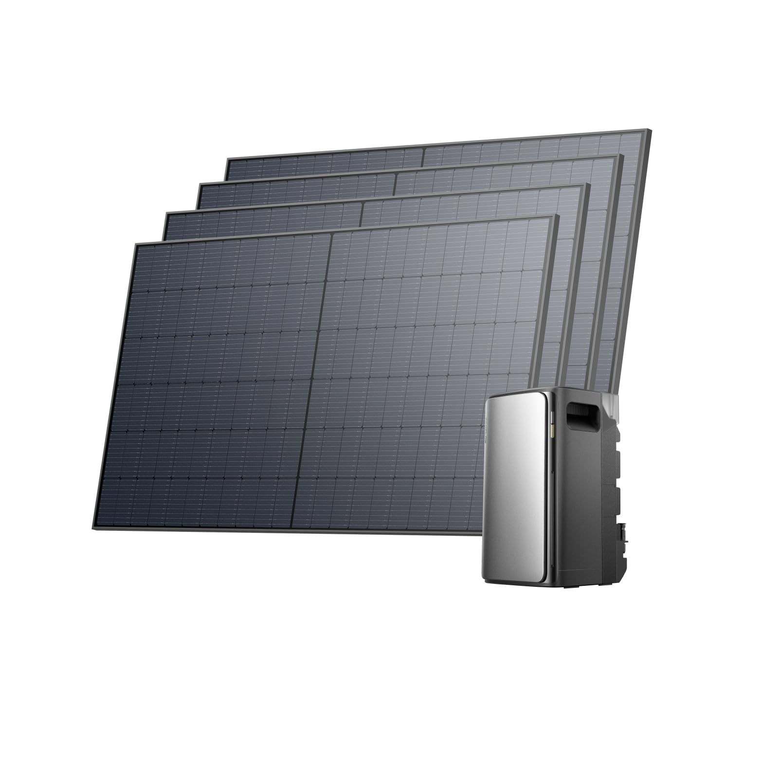 ECOFLOW STREAM Ultra 1.92kWh 0% VAT, balcony power station with storage, 4 MPPT 2800W solar input, 2300W dual AC connections, all-in-one power storage with inverter, 11.52kWh capacity, 6000 cycles, plug &amp; play 