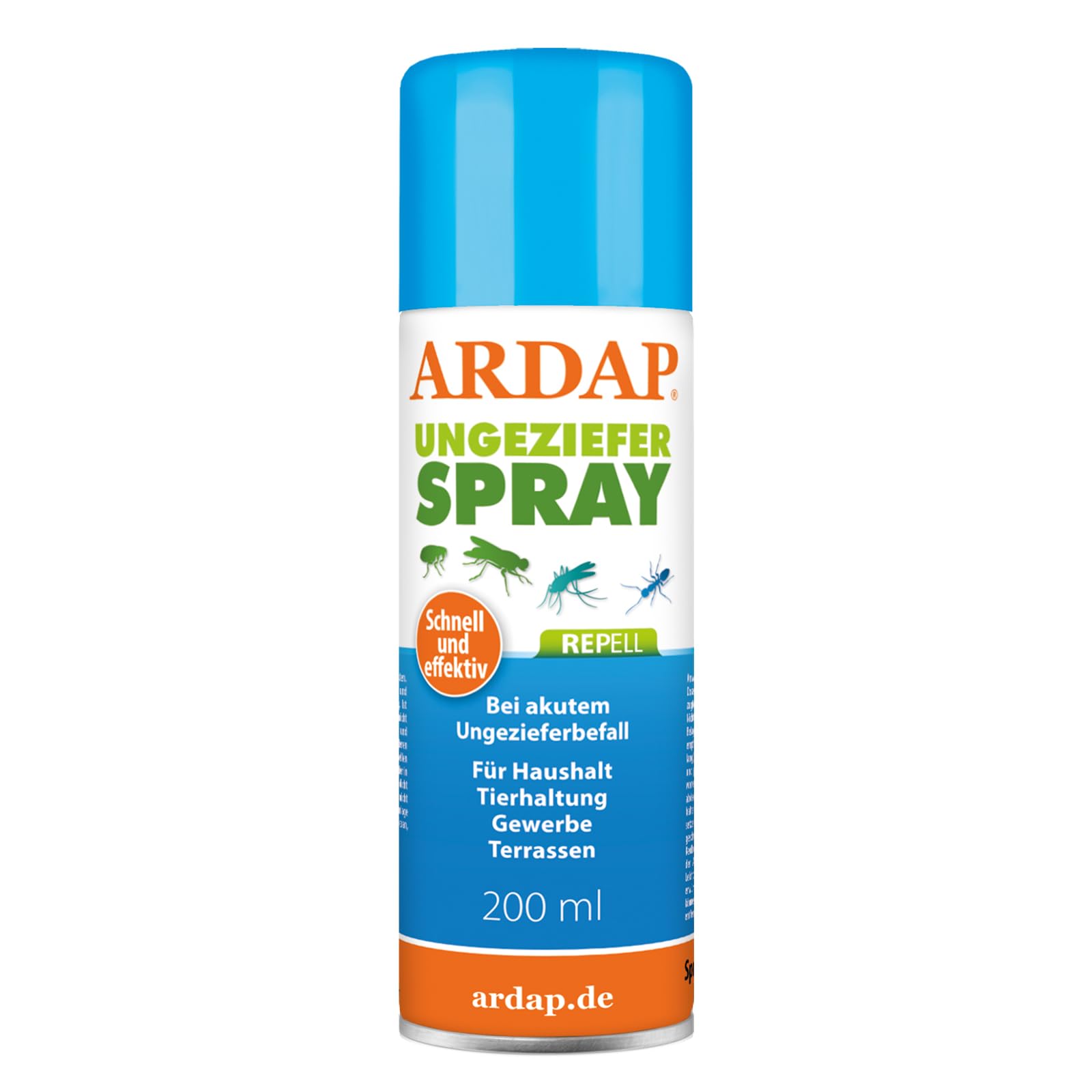 ARDAP Repell Pest Spray 750ml - Insect spray for acute pest infestation - Repellent against insect infestation - Insect spray for home - Mosquito spray - Pest-free - Works quickly &amp; effectively (PT19) 