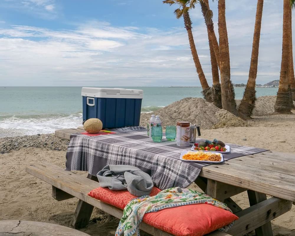 Mobicool MQ40A electric cooler, aluminum, MQ40A, mini fridge for car, work, truck and campsite 