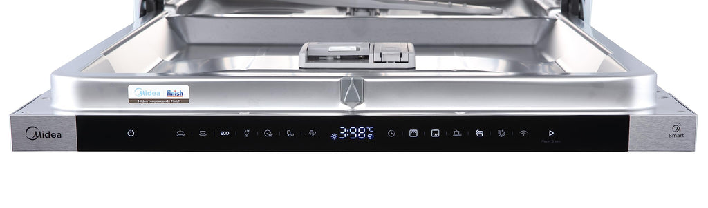 Midea ST 3.6F wi Countertop Dishwasher, 6 Wash Programs, Delay Start, Extra Drying Function, IOT Control, Mini Dishwasher, Ideal for Small Apartments, White 