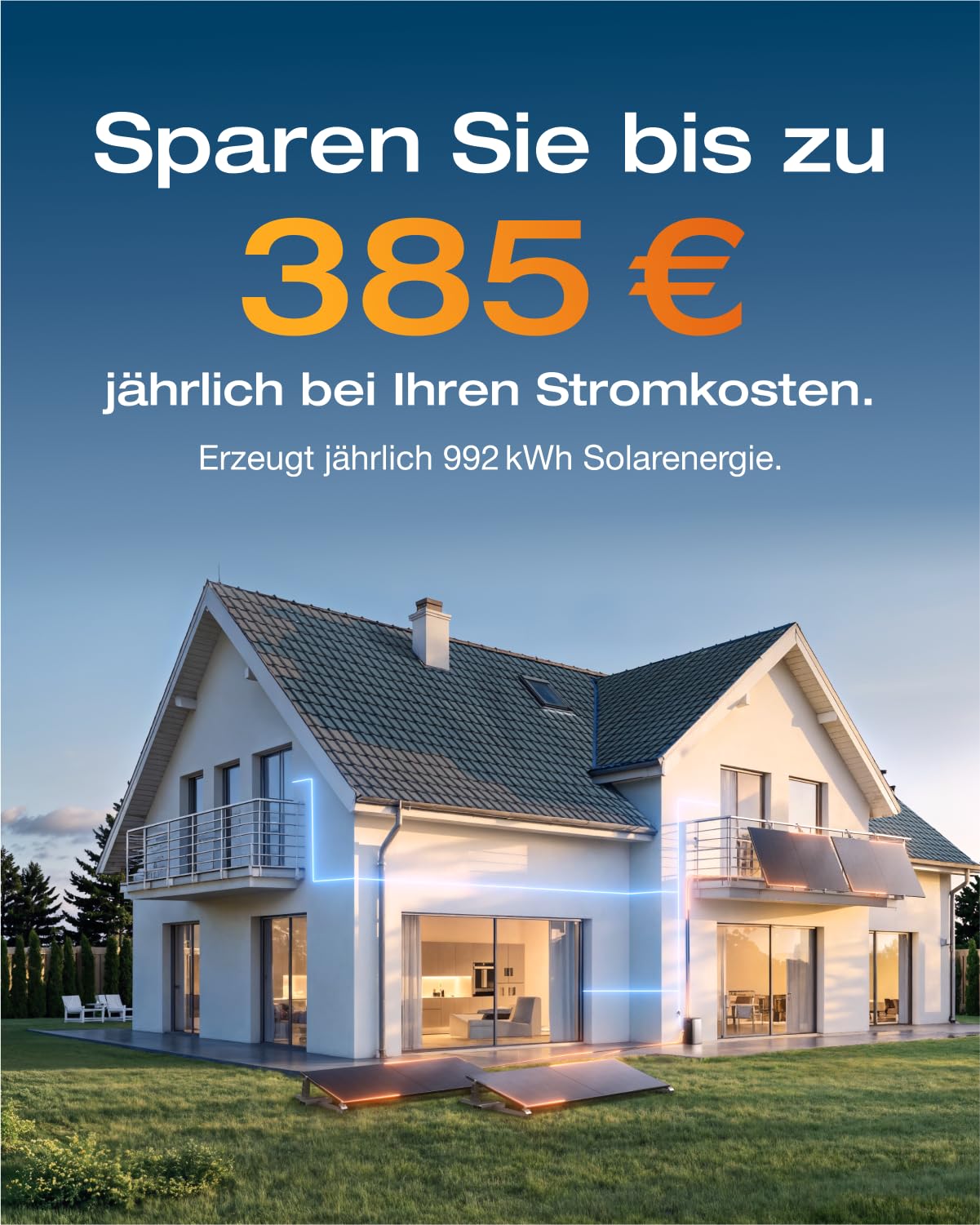 ECOFLOW STREAM Ultra 1.92kWh 0% VAT, balcony power station with storage, 4 MPPT 2800W solar input, 2300W dual AC connections, all-in-one power storage with inverter, 11.52kWh capacity, 6000 cycles, plug &amp; play 