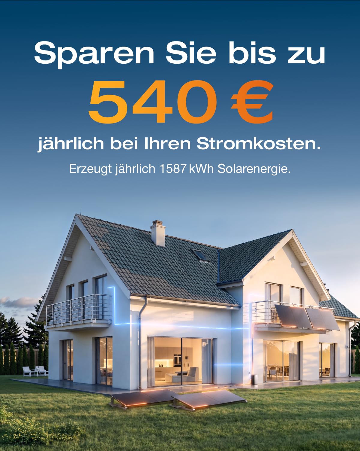 ECOFLOW STREAM Ultra 1.92kWh 0% VAT, balcony power station with storage, 4 MPPT 2800W solar input, 2300W dual AC connections, all-in-one power storage with inverter, 11.52kWh capacity, 6000 cycles, plug &amp; play 