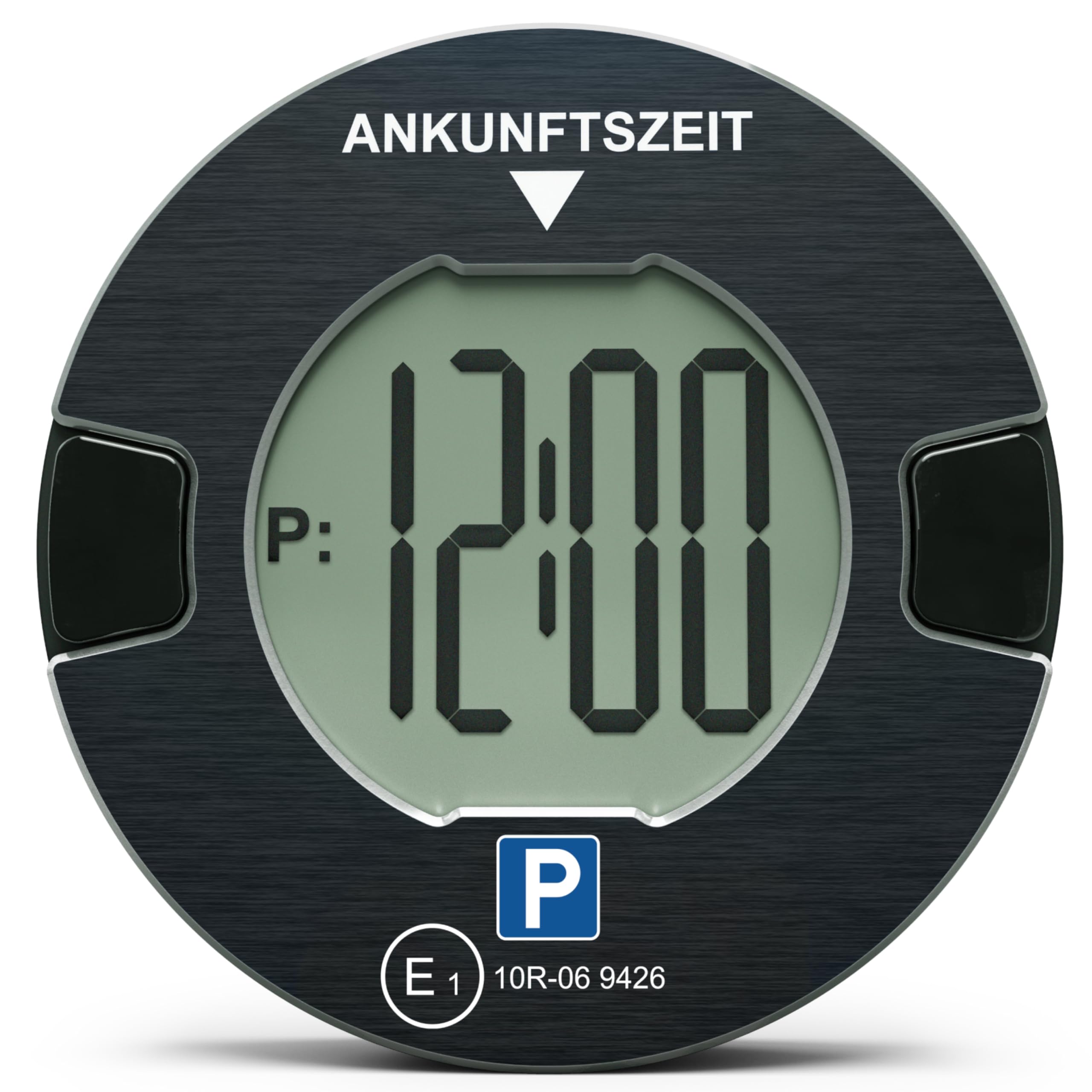 OOONO P-DISC NO1 - Electronic parking disc with approval for cars - Automatic digital parking disc electric with approval from the KBA according to StVO - Electric parking meter car approved 
