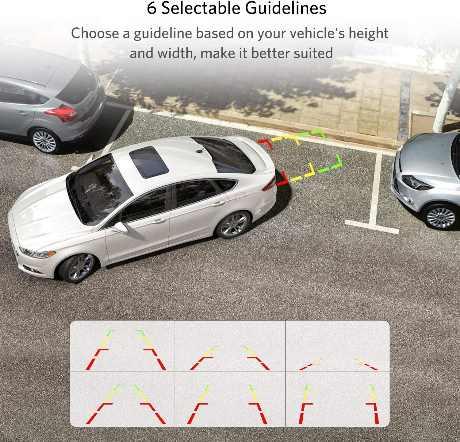 Digital Wireless Rear View Camera Set K7PRO supports 2 cameras, wireless rear view cameras with stable signal, 5" HD monitor, wireless rear view camera with IP68 waterproof camera, night vision 