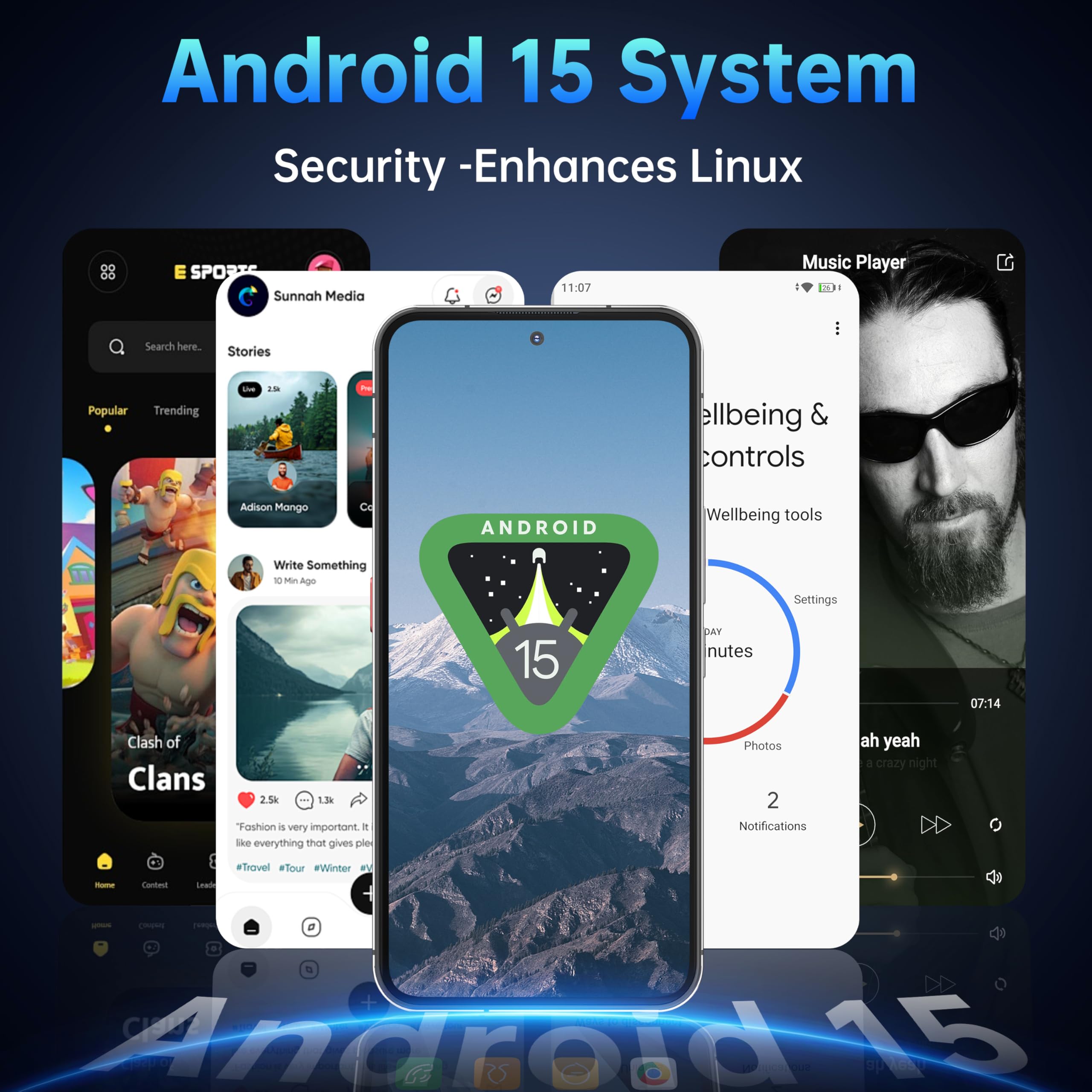 OUKITEL WP200 Pro 5G Outdoor Smartphone - Android 15 72GB+1TB Smartphone with SmartWatch, 6.7” AMOLED FHD+ 120 Hz Waterproof Unlocked, 8580mAh/45W, 108MP Camera, 5G Dual SIM/NFC/WiFi 6 - Green