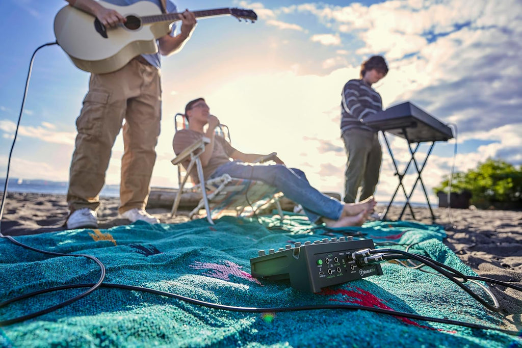 MobileMix 8-channel USB-powered mixer for A/V production, live sound, and streaming 