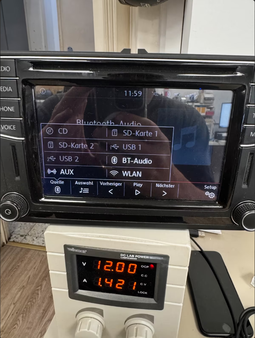 VW Discover Media Navi Radio car radio MIB STD2 T6, Caddy etc. refurbished