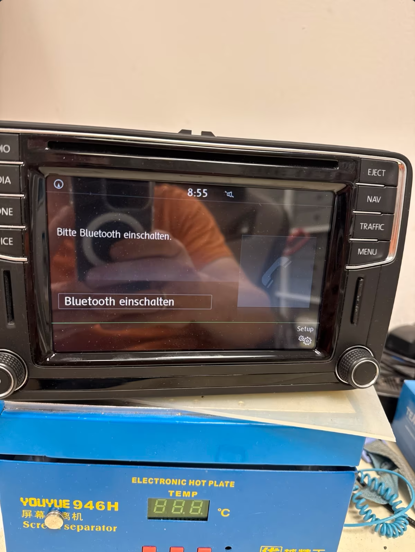 Seat Discover Media Navi Radio SEAT car radio MIB STD2, refurbished