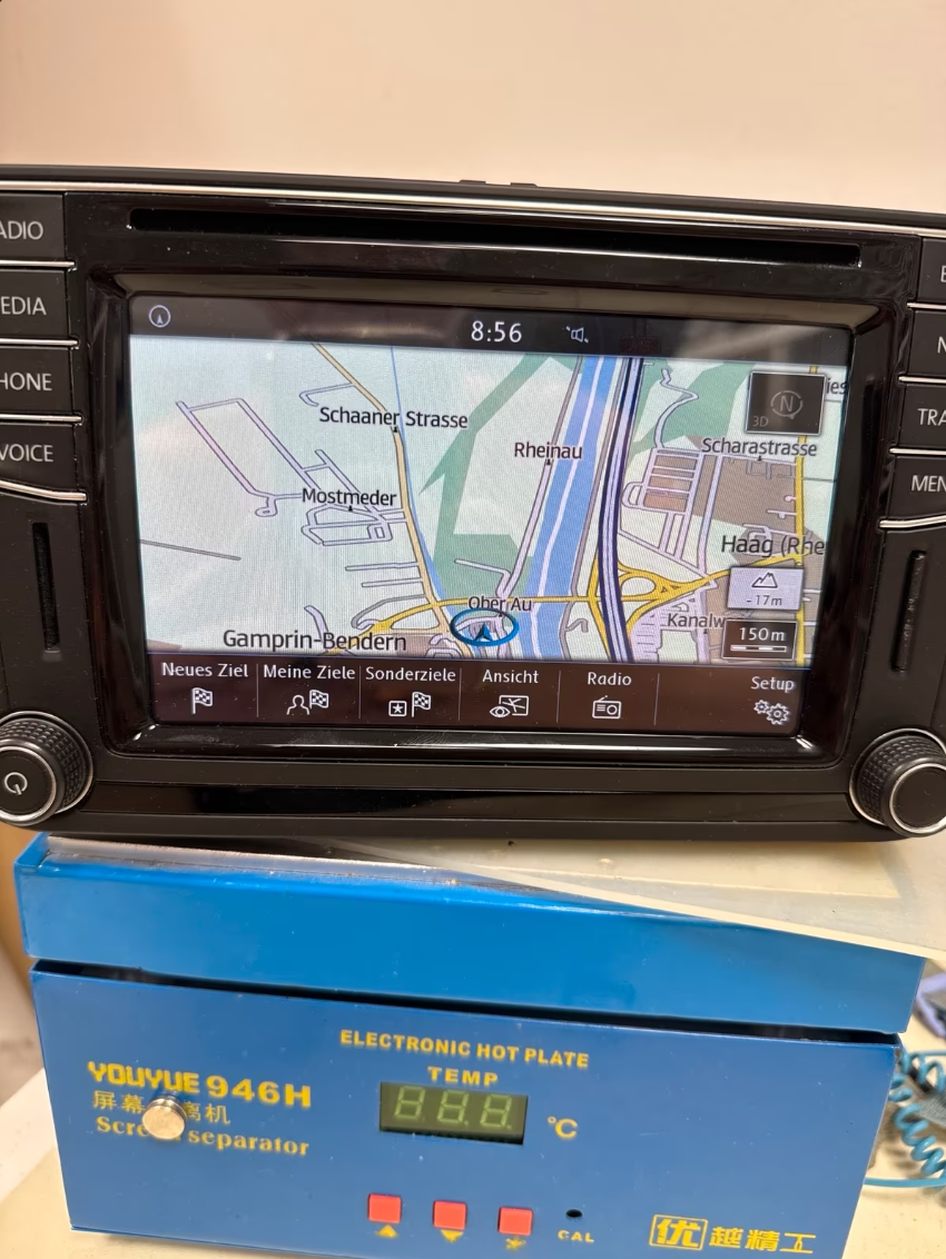 Seat Discover Media Navi Radio SEAT car radio MIB STD2, refurbished