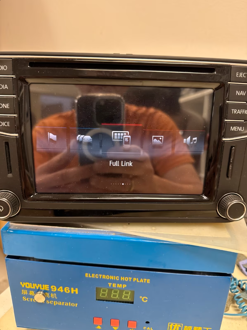Seat Discover Media Navi Radio SEAT car radio MIB STD2, refurbished