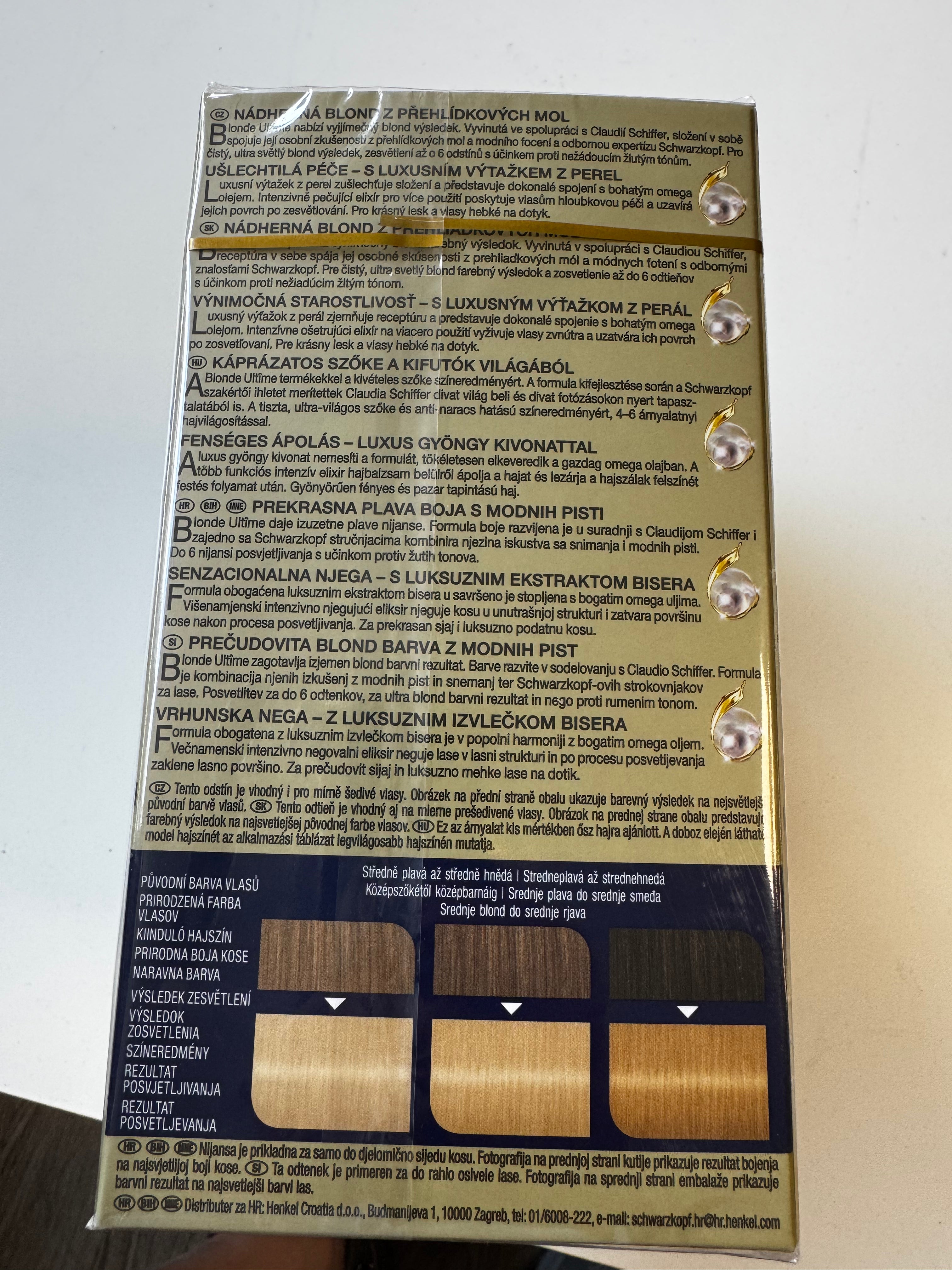 3-pack Schwarzkopf blonde ULTIME LX Xtreme Lightener (expires) 