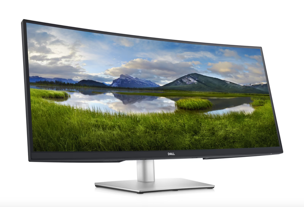 Dell P3421W, 34 inch monitor IPS resolution 3440x1440 black-silver, refurbished, curved