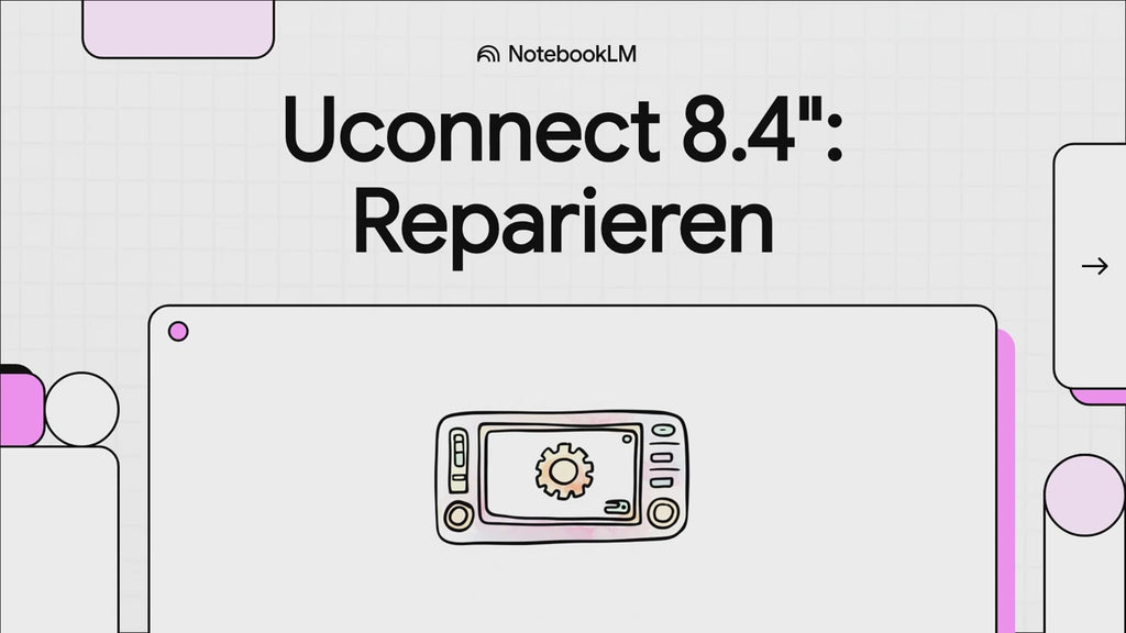 Repair service for Jeep / Dodge / RAM / Chrysler – Uconnect 8.4” (Ghost Touch &amp; Display Repair)