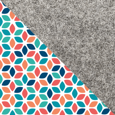 Case for reMarkable 2 | with magnetic closure and extra compartment | light gray - Colorful | Model "HAKA"
